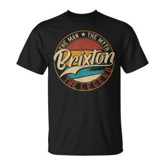 Brixton The Man The Myth The Legend T-Shirt - Monsterry