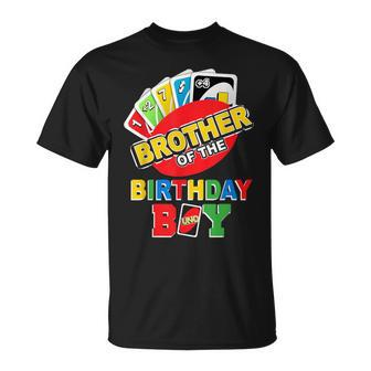 Brother Of The Birthday Boy Uno Daddy Papa Father 1St T-Shirt - Seseable