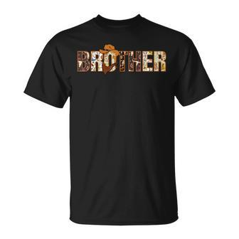 Brother Of The Birthday Boy Western Rodeo Family Matching T-Shirt - Monsterry