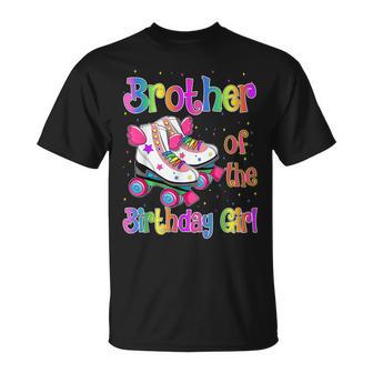 Brother Birthday Rolling Skate Birthday Family Party T-Shirt - Monsterry CA