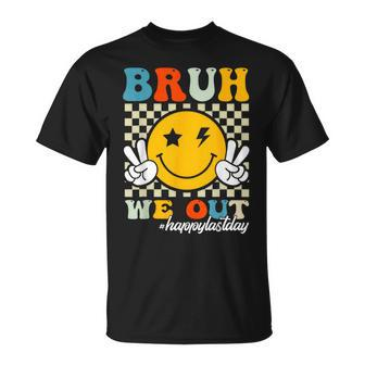 Bruh We Out Happy Last Day Of School Teachers Boys Girls T-Shirt - Seseable
