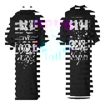Bruh I'm Double Digits Retro 10 Year Old 10Th Birthday Girls T-Shirt - Monsterry
