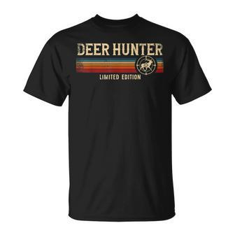 Buck Deer Hunting Hunter Retro Vintage Deer Hunter T-Shirt - Monsterry UK