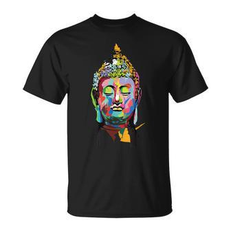 Buddha Graphic Zen Yoga Clothing T-Shirt - Monsterry UK