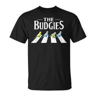 Budgies Band Parodie Unisex T-Shirt, Lustiges Vogelliebhaber-Shirt - Seseable