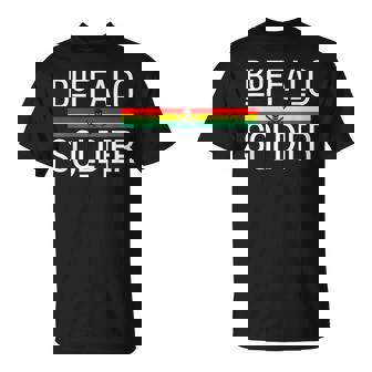 Buffalo Soldier Rastafarian Culture T-Shirt - Thegiftio