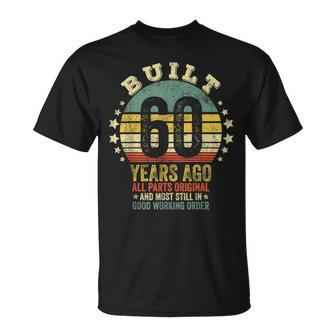 Built 60 Years Ago All Parts Original Vintage 1962 T-Shirt - Monsterry AU