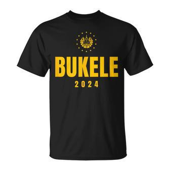 Bukele 2024 Presidente De El Salvador T-Shirt | Mazezy