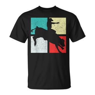 Bull Riding Rodeo Country Ranch Bull Rider Cowboy T-Shirt - Monsterry