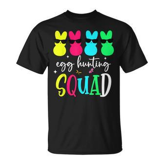 Bunny Egg Hunting Squad Easter Family Cousin Group Matching T-Shirt - Thegiftio UK