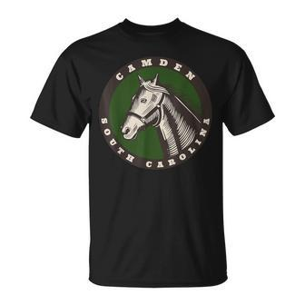 Camden South Carolina Y'all Sc Horse Racing Splechase T-Shirt - Monsterry DE