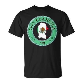 Camisa Coahuila Mexico Para Coahuilenses Mexican Pride T-Shirt - Monsterry DE