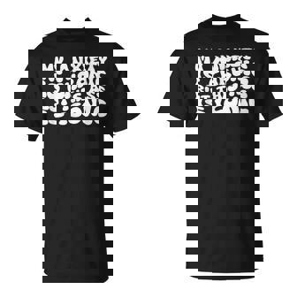 Camisa Tdah Mi Ansiedad Es Crónica Pero Este Culo Es Icónico Camiseta unisex - Regaloses
