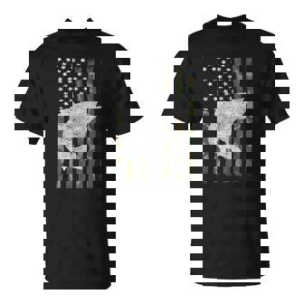 Camouflage Flag Walleye Fishing Angler T-Shirt - Thegiftio