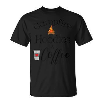 Campfire S And Coffee T-Shirt - Monsterry AU