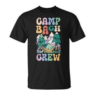 Camping Bridal Party Camp Bachelorette Camp Bach Crew T-Shirt | Mazezy UK