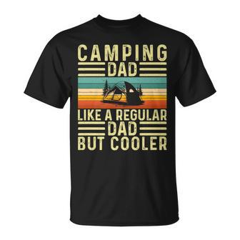Camping Dad Father Day For Camper Father T-Shirt - Seseable