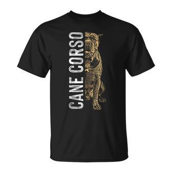 Cane Corso Dog Lover Italian Cane Corso T-Shirt - Seseable