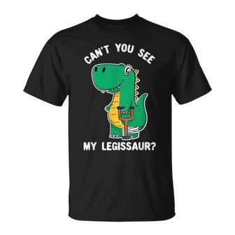 Can't You See My Legissaur Get Well Soon Broken Leg T-Shirt - Thegiftio UK