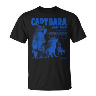 Capybara Rodent Genius T-Shirt | Mazezy