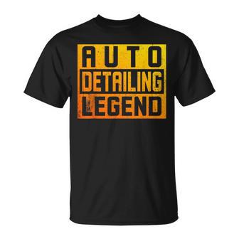 Car Detailer & Car Wash Car Polisher Car Detailing Legend T-Shirt - Monsterry UK