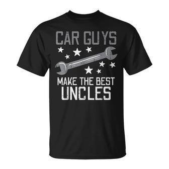 Car Guys Make The Best Uncles Garage Auto Mechanic Men T-Shirt - Monsterry AU