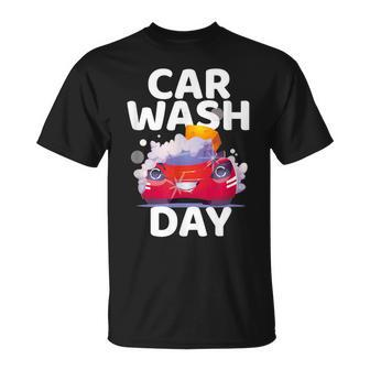 Car Wash Day Car Detailing Carwash T-Shirt - Monsterry