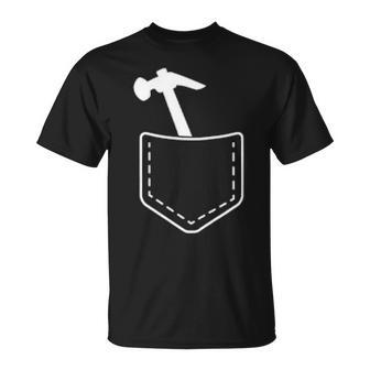 Carpenter My Pocket Have A Hammer Carpenter T-Shirt | Mazezy AU