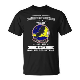 Carrier Airborne Early Warning Squadron 127 Vaw 127 Caraewron T-Shirt | Mazezy