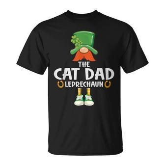 The Cat Dad Leprechaun Saint Patrick's Day Party T-Shirt | Mazezy