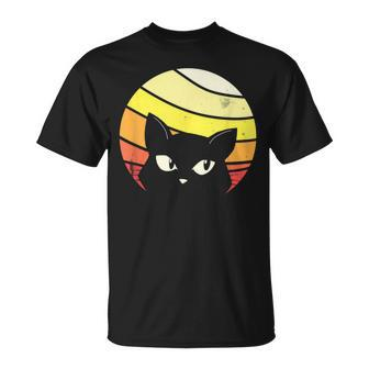 Cat Kitten Retro Vintage T-Shirt - Monsterry