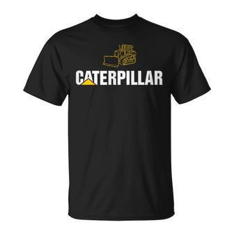 Cat Machinist Driver Fan Caterpillar Digger Dozer T-Shirt - Seseable