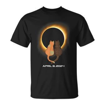 Cat Solar Eclipse 2024 Totality T-Shirt - Monsterry CA