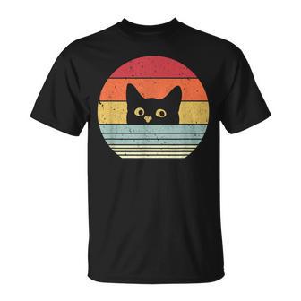 Cat Vintage Retro Vintage T-Shirt - Seseable