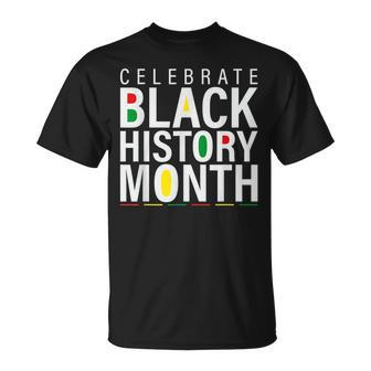 Celebrate Black History Month African Civil Rights T-Shirt - Monsterry