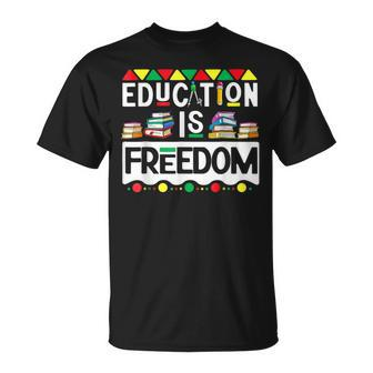 Celebrate Black History Month I Teach Black History Teacher T-Shirt - Seseable