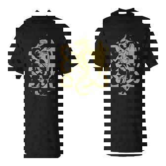 Celtic Dragon I Dragon Lover I Irish Folk Dragon T-Shirt - Thegiftio