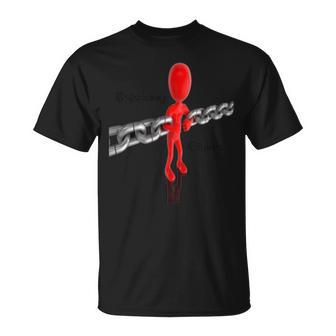 Chain Breaker-Breaking Chains T-Shirt - Monsterry