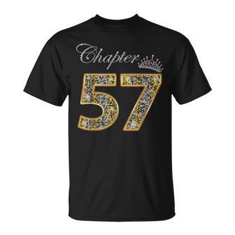 Chapter 57 Est 1967 Happy 57Th Birthday Girls For Her T-Shirt - Monsterry UK