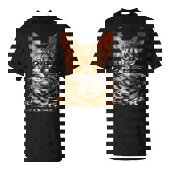 Chat Du Bengale Élégant Félin T-Shirt - Cadeauxyz