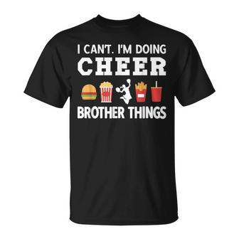 Cheer Bro Cheerleading Brother Of A Cheerleader T-Shirt - Monsterry