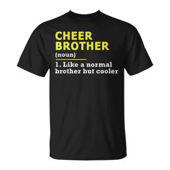 Cheer Brother Cheerleading T-Shirt - Monsterry