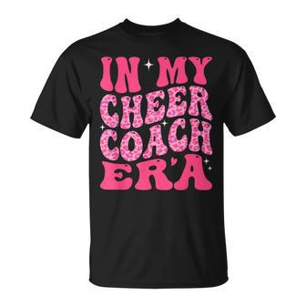 In My Cheer Coach Era Groovy Pink Leopard Men T-Shirt - Monsterry UK