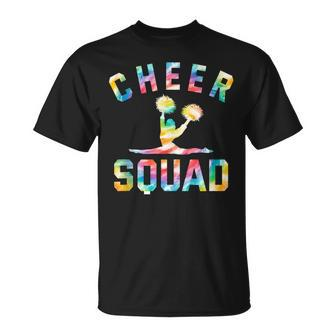 Cheer Squad Tie Dye Cheerleader Cheerleading Cheering T-Shirt - Monsterry UK