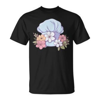 Chef`S Hat With Flowers I Cook I Chef`S Hat T-Shirt | Mazezy AU