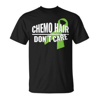 Chemo Hair Don't Care B Cell Lymphoma Cancer T-Shirt - Monsterry