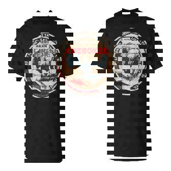 Cherokee Nativo Americano Indio Nacido Libertad Salvaje Buffalo Camiseta unisex - Regaloses
