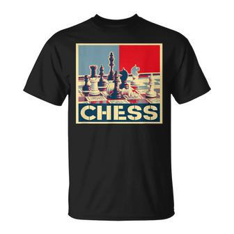 Chess Piece Chess Board Goods Clothes Letters Present Men's T-Shirt - Monsterry AU
