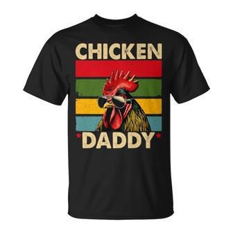 Chicken Daddy Farmer Dad Father's Day Chicken Lover T-Shirt - Thegiftio UK