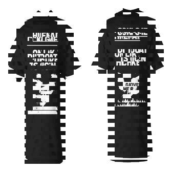 Chicken Game Don't Look At The Chicken Chicken Lovers T-Shirt | Mazezy